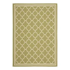 Safavieh Courtyard Collection Crispian Geometric Indoor/Outdoor Area Rug
