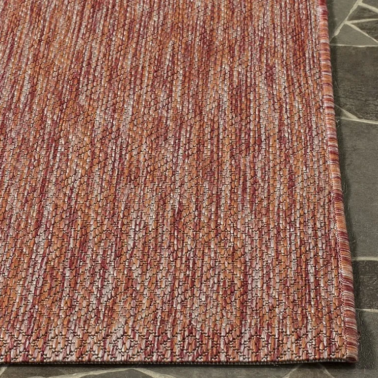 Safavieh Courtyard Collection Monroe Stripe Indoor/Outdoor Area Rug