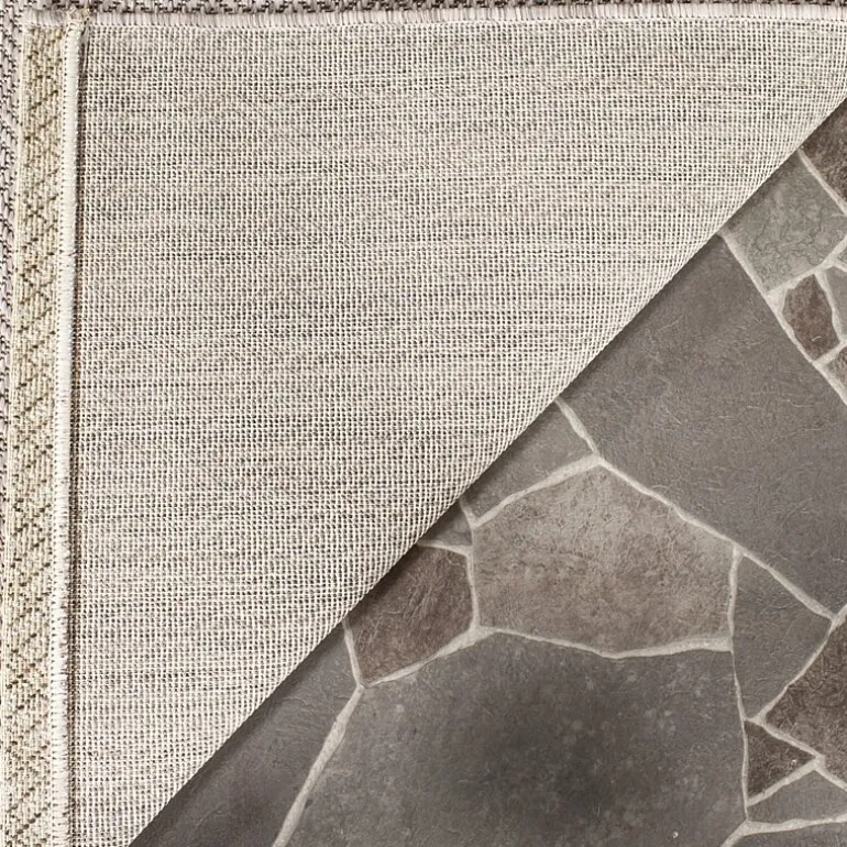 Safavieh Courtyard Collection Monroe Stripe Indoor/Outdoor Area Rug