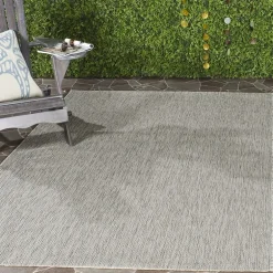 Safavieh Courtyard Collection Monroe Stripe Indoor/Outdoor Area Rug