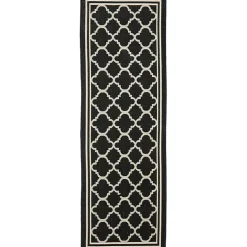 Safavieh Courtyard Collection Crispian Geometric Indoor/Outdoor Runner Rug