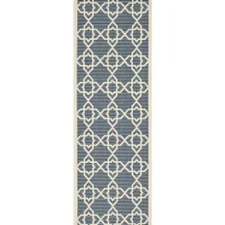 Safavieh Courtyard Collection Nicol Geometric Indoor/Outdoor Runner Rug