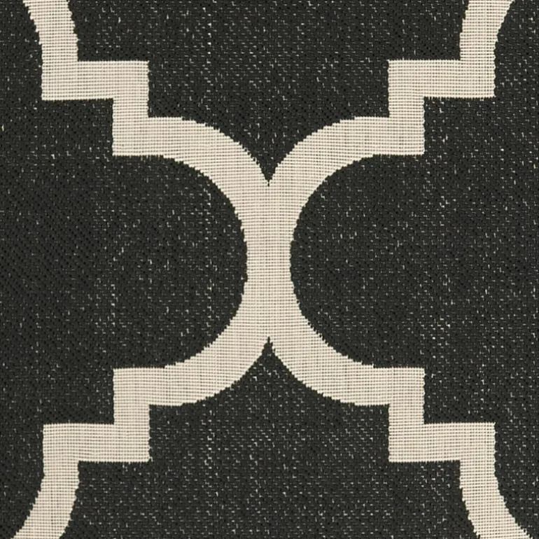Safavieh Courtyard Collection Gina Geometric Indoor/Outdoor Square Area Rug