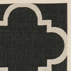 Safavieh Courtyard Collection Gina Geometric Indoor/Outdoor Square Area Rug