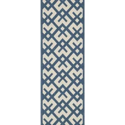 Safavieh Courtyard Collection Darrin Geometric Indoor/Outdoor Runner Rug