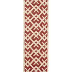 Safavieh Courtyard Collection Darrin Geometric Indoor/Outdoor Runner Rug