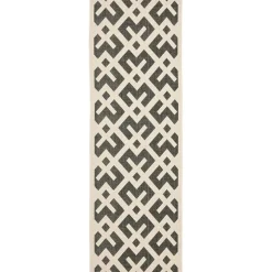 Safavieh Courtyard Collection Darrin Geometric Indoor/Outdoor Runner Rug