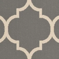 Safavieh Courtyard Collection Amias Geometric Indoor/Outdoor Runner Rug