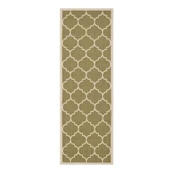 Safavieh Courtyard Collection Amias Geometric Indoor/Outdoor Runner Rug