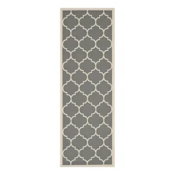 Safavieh Courtyard Collection Amias Geometric Indoor/Outdoor Runner Rug