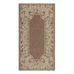 Safavieh Courtyard Collection Kestrel Oriental Indoor/Outdoor Area Rug