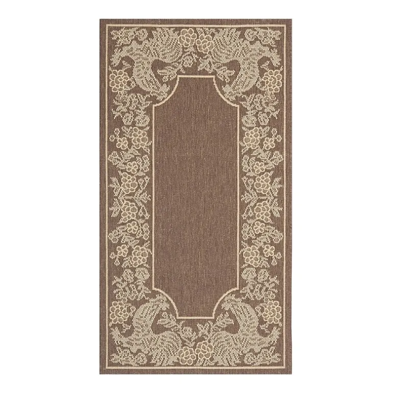 Safavieh Courtyard Collection Kestrel Oriental Indoor/Outdoor Area Rug