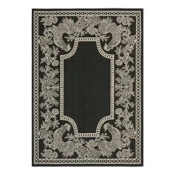 Safavieh Courtyard Collection Kestrel Oriental Indoor/Outdoor Area Rug
