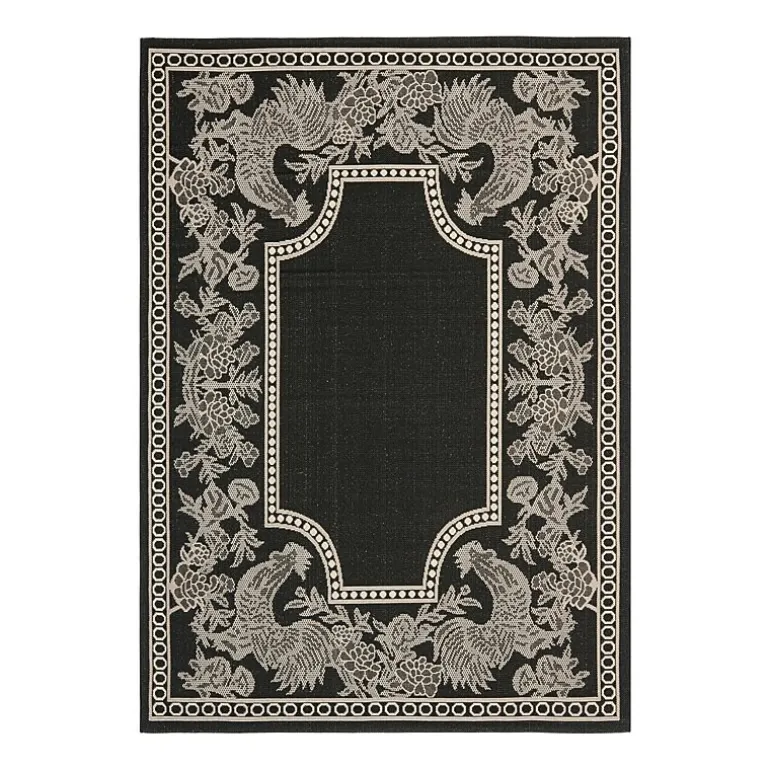 Safavieh Courtyard Collection Kestrel Oriental Indoor/Outdoor Area Rug