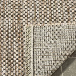 Safavieh Courtyard Collection Flora Geometric Indoor/Outdoor Area Rug