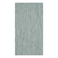Safavieh Courtyard Collection Flora Geometric Indoor/Outdoor Area Rug