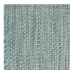Safavieh Courtyard Collection Flora Geometric Indoor/Outdoor Area Rug
