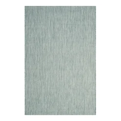 Safavieh Courtyard Collection Flora Geometric Indoor/Outdoor Area Rug