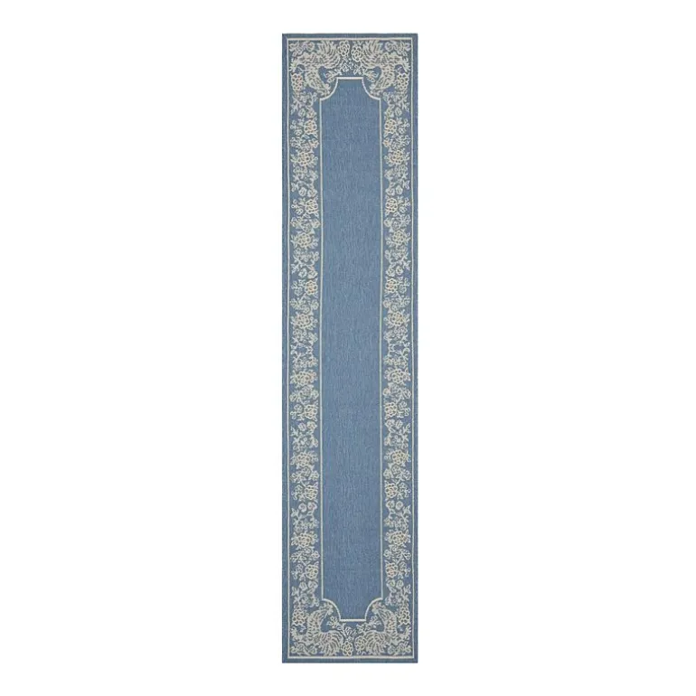 Safavieh Courtyard Collection Kestrel Oriental Indoor/Outdoor Runner Rug