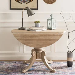 Safavieh Forest Collection Round Wood-Top Dining Table