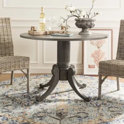 Safavieh Forest Collection Round Wood-Top Dining Table
