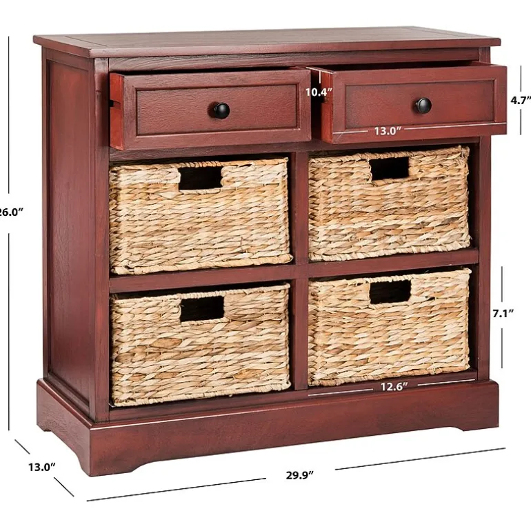 Safavieh Herman 6-Drawer Chest