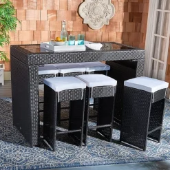 Safavieh Horus Patio Collection 7-pc. Weather Resistant Rectangular Dining Set