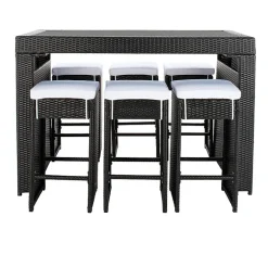 Safavieh Horus Patio Collection 7-pc. Weather Resistant Rectangular Dining Set