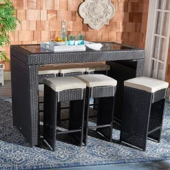 Safavieh Horus Patio Collection 7-pc. Weather Resistant Rectangular Dining Set