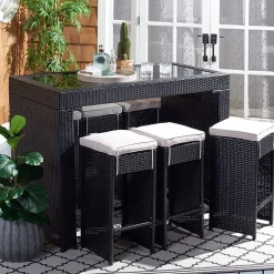 Safavieh Horus Patio Collection 7-pc. Weather Resistant Rectangular Dining Set