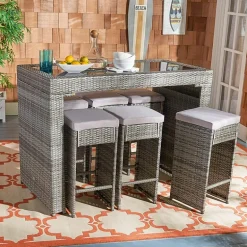 Safavieh Horus Patio Collection 7-pc. Weather Resistant Rectangular Dining Set