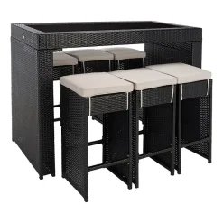 Safavieh Horus Patio Collection 7-pc. Weather Resistant Rectangular Dining Set