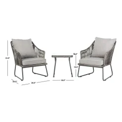 Safavieh Jensen 3-pc. Bistro Set