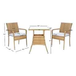 Safavieh Laban 3-pc. Bistro Set