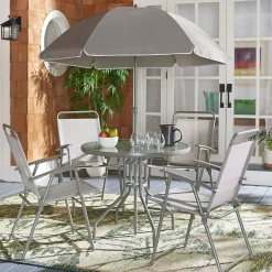 Safavieh Monico 6-pc. Round Dining Set