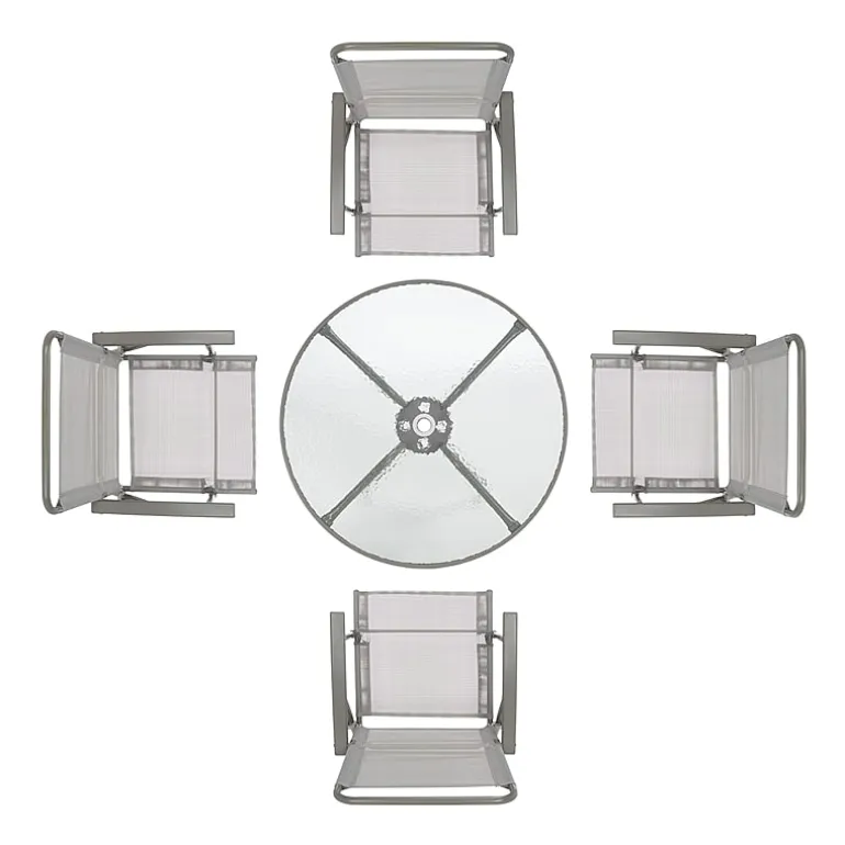Safavieh Monico 6-pc. Round Dining Set