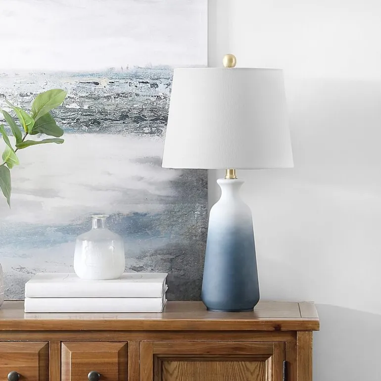 Safavieh 23" Narem Glass Table Lamp