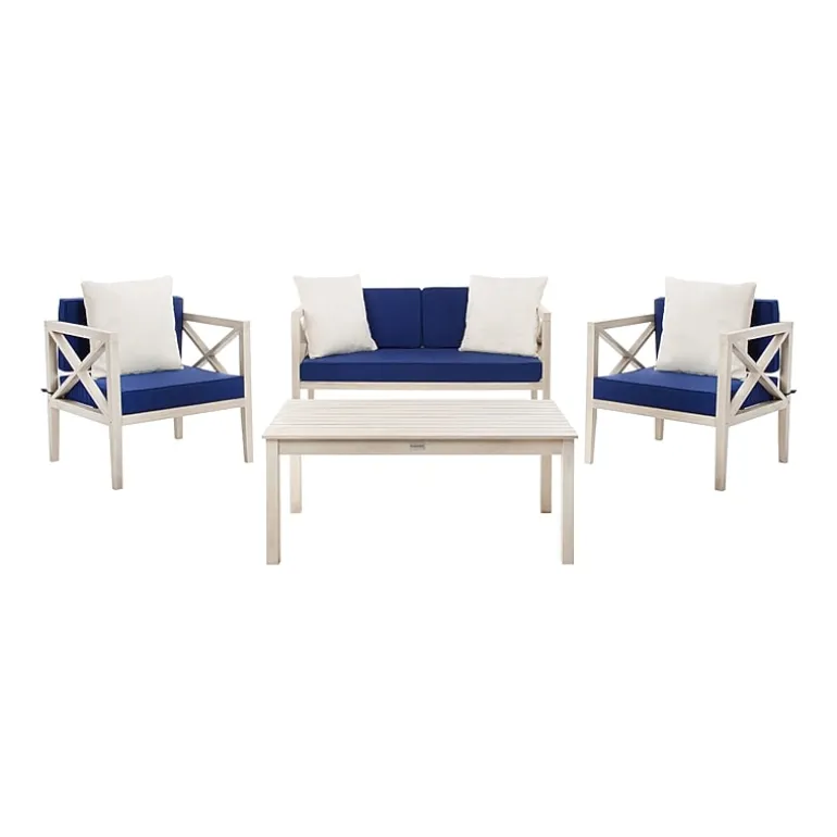 Safavieh Nunzio 11-pc. Conversation Set Cushioned