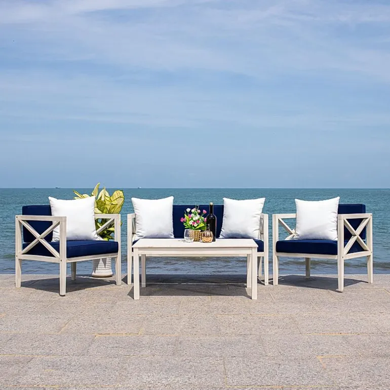 Safavieh Nunzio 11-pc. Conversation Set Cushioned