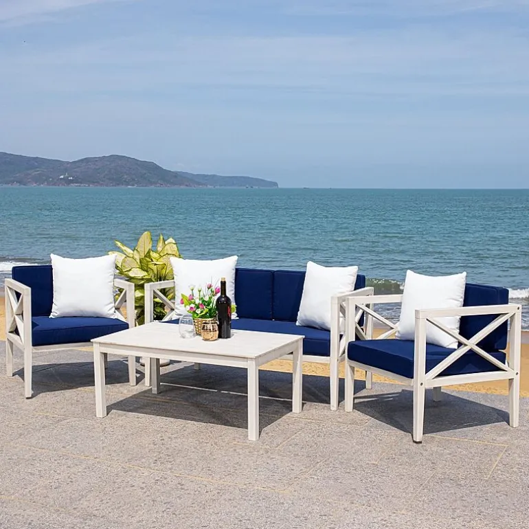 Safavieh Nunzio 11-pc. Conversation Set Cushioned