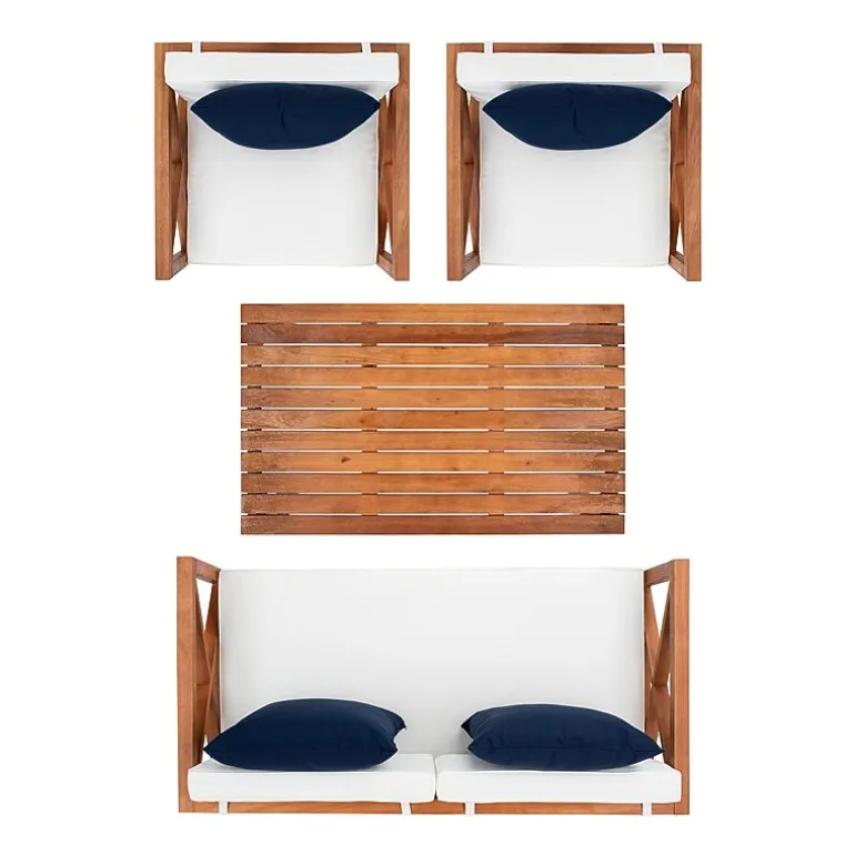Safavieh Nunzio 11-pc. Conversation Set Cushioned