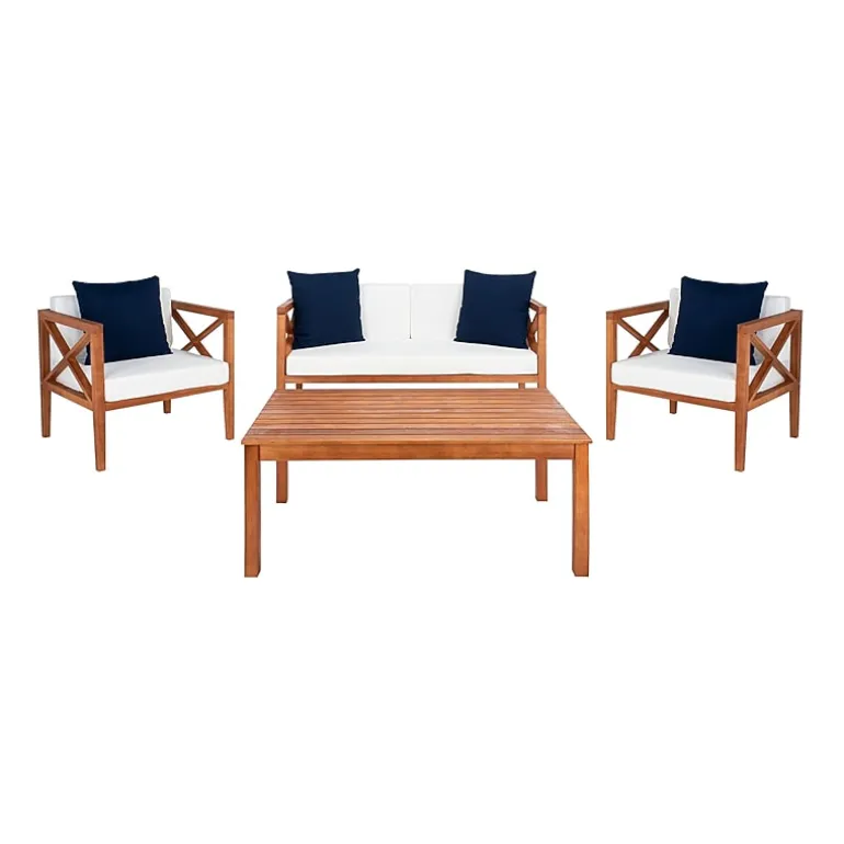Safavieh Nunzio 11-pc. Conversation Set Cushioned