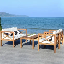 Safavieh Nunzio 11-pc. Conversation Set Cushioned