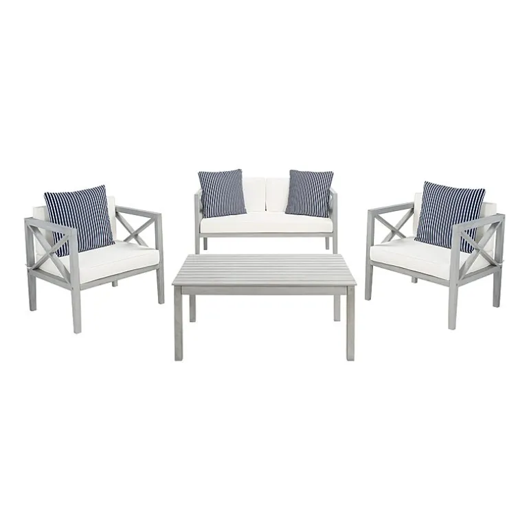 Safavieh Nunzio 11-pc. Conversation Set Cushioned