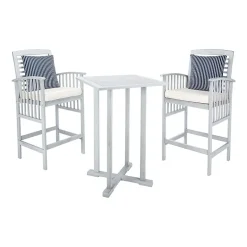 Safavieh Pate Patio Collection 3-pc. Bistro Set Folding