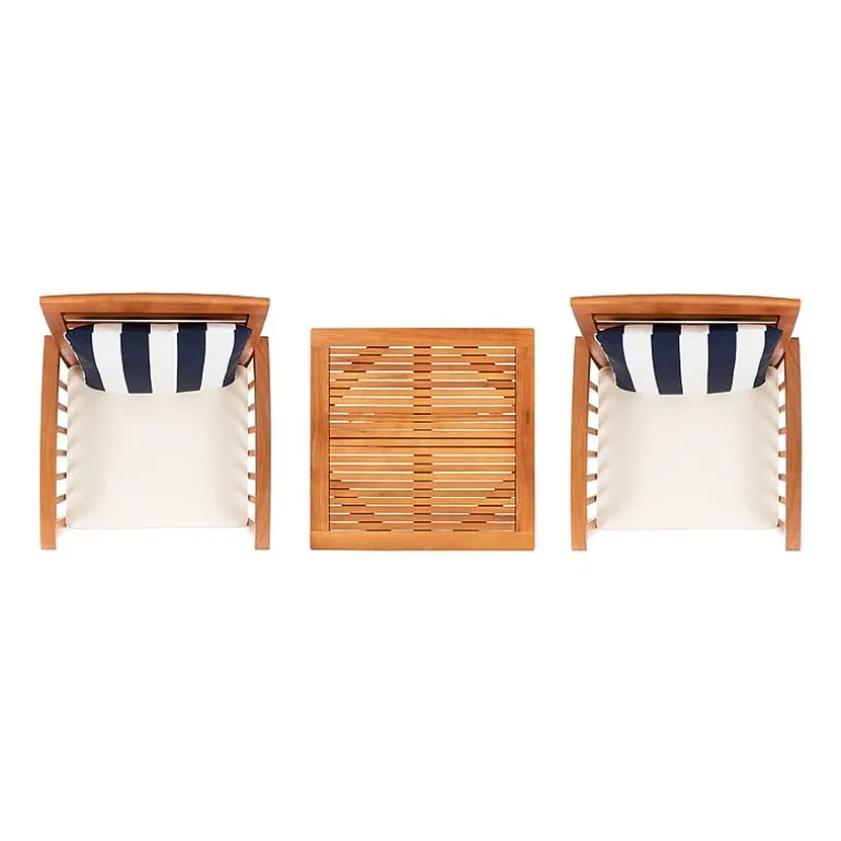 Safavieh Pate Patio Collection 3-pc. Bistro Set Folding