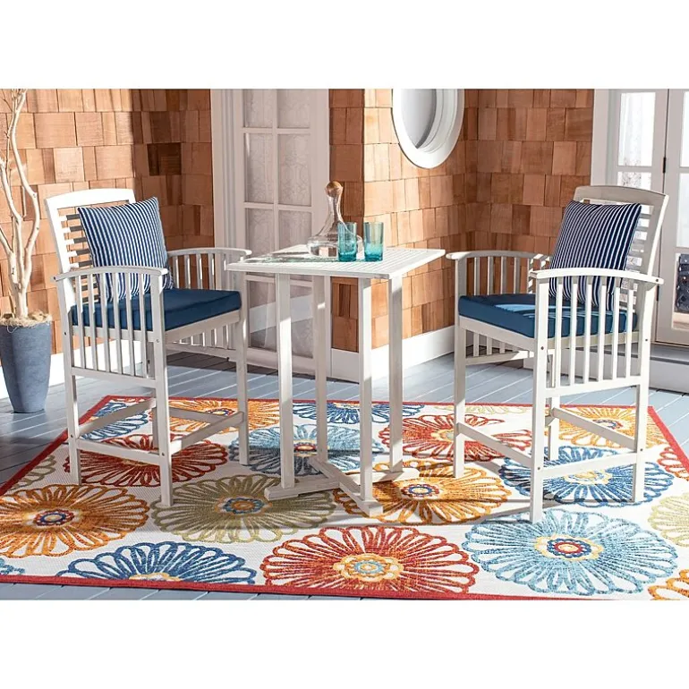 Safavieh Pate Patio Collection 3-pc. Bistro Set Folding