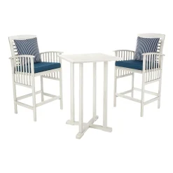 Safavieh Pate Patio Collection 3-pc. Bistro Set Folding