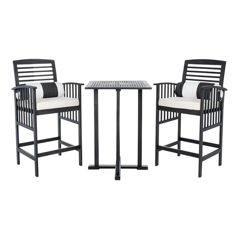 Safavieh Pate Patio Collection 3-pc. Bistro Set Folding