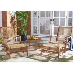 Safavieh 5-pc. Conversation Set Weather Resistant
